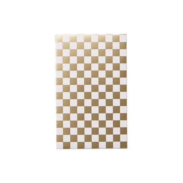 おとなのぽち袋 3枚入【市松】カードサイズぽち袋 ノ-AD33＜マルアイ＞