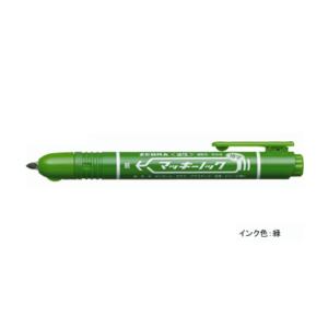 マッキーノック細字 【緑】油性マーカー ノック式 P-YYSS6-G ＜ゼブラ＞｜pennekko