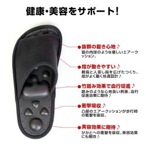 Dr.エアー 健康サンダル 健康スリッパ レデ...の詳細画像3