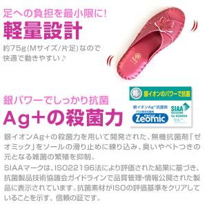 pansy パンジー スリッパ サンダル ルー...の詳細画像4