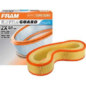 FRAM Extra Guard Flexible Oval Engine Air Filter Replacement, Easy Install w/Advanced Engine Protection and Optimal Performance, CA4964｜pennylane2022