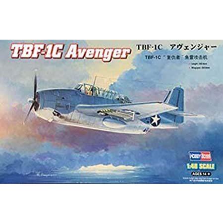 ホビーボス 1/48 アメリカ海軍 TBF-1C アヴェンジャー プラモデル 80314