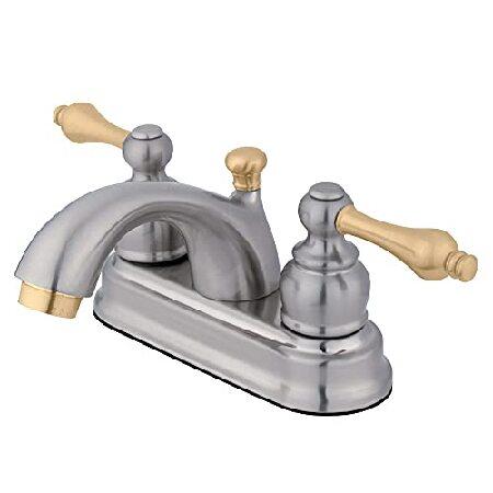 Kingston Brass KB2609AL Two Handle 4 in. Centerset...