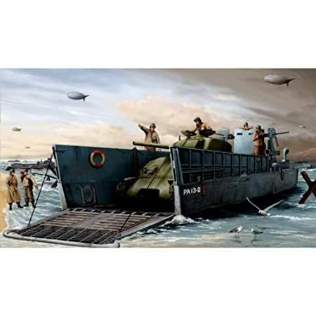 トランペッター 1/35 第二次世界大戦 アメリカ海軍 上陸用舟艇 LCM-3
