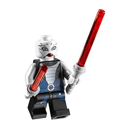 Asajj Ventress with 2 Red Lightsabers with Special...