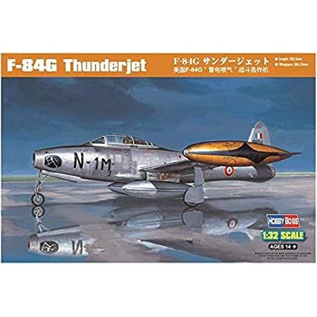 ホビーボス 1/32 エアクラフト シリーズ F-84G サンダージェット プラモデル