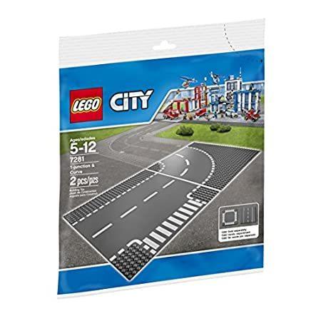 LEGO City Town T-Junction and Curve Plate 7281 Bui...