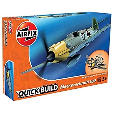 エアフィックス クイックビルドシリーズ ドイツ空軍 メッサーシュミット Bf109 塗装済みブロック...