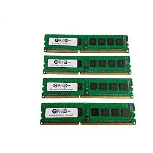 CMS 32GB (4X8GB) DDR3 10600 1333MHZ ECC Non Registered DIMM Memory Ram Upgrade Compatible with Dell(R) Poweredge T110 Ii 1333Mhz Ecc for Server Only -｜pennylane2022