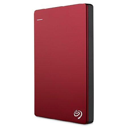 Seagate Backup Plus Slim ポータブル ハードディスク ドライブ with M...