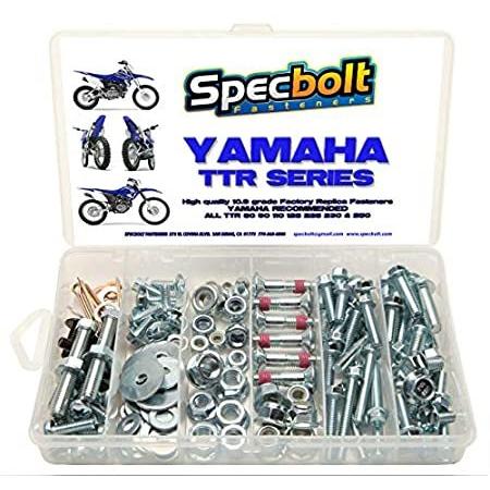 150個入り Specbolt Yamaha TTR ボルトキット メンテナンス修復用 OEM スペ...