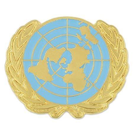 Pinmart &apos;s United Nations UN世界平和エナメルラペルピン 25
