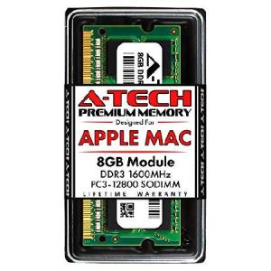 A-Tech 8GB PC3-12800 DDR3 1600MHz RAM Apple MacBook Pro (2012中期) iMac (2012年後期/2013年後期/2014年後期/2015年中期) Mac Mini(2012年後期) | 204ピン S｜pennylane2022
