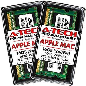 A-Tech 16GB (2x8GB) PC3-12800 DDR3 1600MHz RAM Apple MacBook Pro (2012年中頃) iMac (2012年後期/2013年後期/2014年後期) Mac Mini (2012年後期) 204ピン SO｜pennylane2022