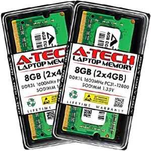 A-Tech 8GB (2x4GB) RAM 適合機種: Dell Latitude E6530, E6430, E6430s, 6430u, E6330, E6230, E5530, E5430, 3330 | DDR3/DDR3L 1600MHz SODIMM PC3L-12800 ノ｜pennylane2022