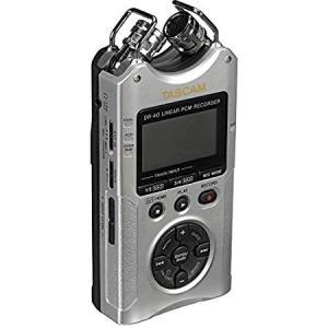 Tascam DR-40 4-Track Handheld Digital Audio Recorder (Silver)