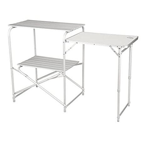 Alpine Mountain Gear Roll Top Kitchen Table, Grey ...