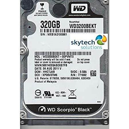 Western Digital (WD) ブラック 320 GB (320gb) モバイルハードドラ...