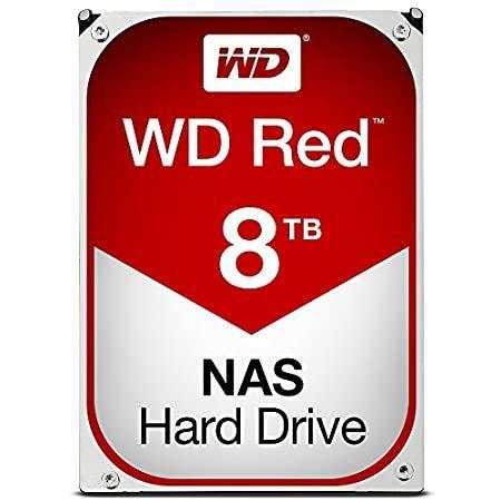 OEMベアドライブWD Red 8tb NASハードドライブ256&amp;#xA0;MBキャッシュwd80...
