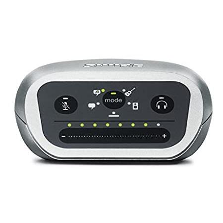 Shure MVi Digital Audio Interface + USB &amp; Lightnin...