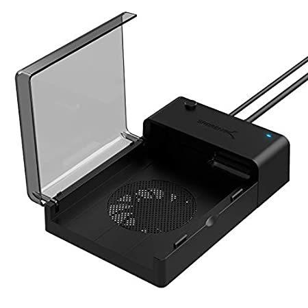 Sabrent USB 3.0 to SATA外付けハードドライブレイフラットドッキングステーション...