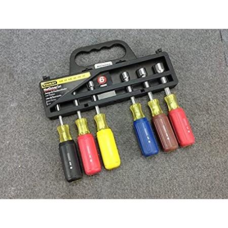 Stanley Assorted SAE Nut Driver Set 8 in. L 6 pc.