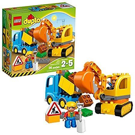 LEGO DUPLO Town 10812 Truck &amp; Tracked Excavator Bu...