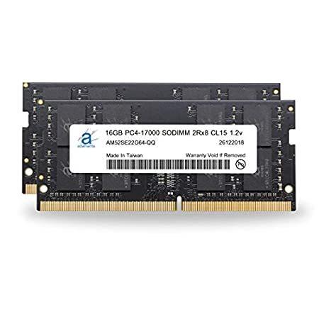 Adamanta 32GB (2x16GB) ノートパソコンメモリアップグレード Dell Lati...