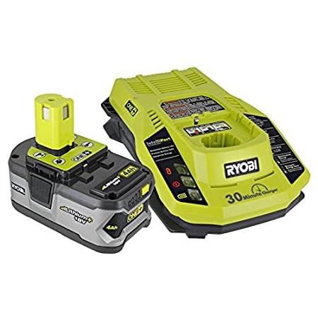Ryobi P108 One+ 18V 4.0AH Lithium Ion Battery and ...