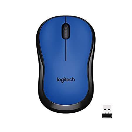 (Blue, M220) - Logitech M220 Ambidextrous Wireless...