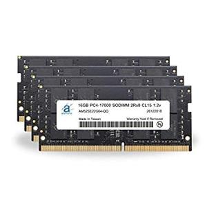 Adamanta 64GB (4x16GB) ノートパソコンメモリアップグレード Acer Predator 17 G9-791-56D2 DDR4