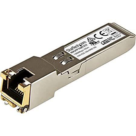 StarTech.com SFPモジュール/Cisco Meraki製品MA-SFP-1GB-TX互...