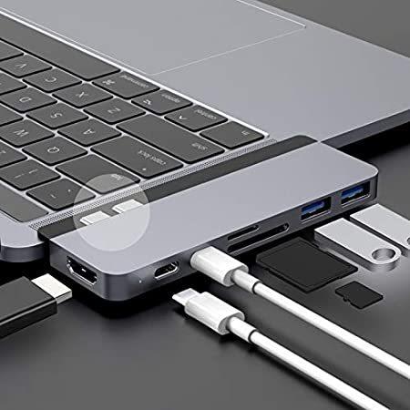 HyperDrive USB C ハブ Mac Type-C 7-in-2 ハブ MacBook P...