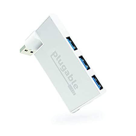 Plugable USB 3.0 ハブ バスパワー 4ポート ポータブル コンパクトサイズ Wind...