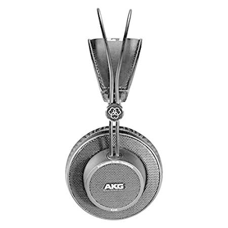 AKG Pro Audio K245 オーバーイヤー オープンバック 軽量 折りたたみ式スタジオヘッ...