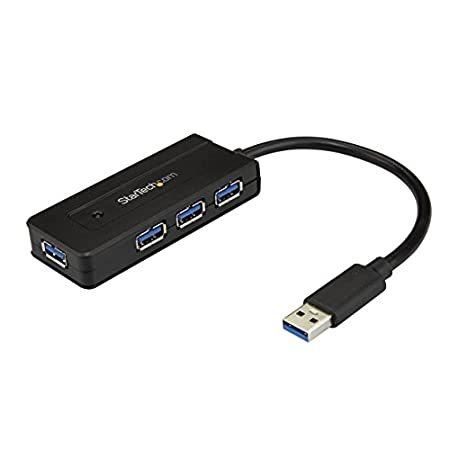 StarTech.com 4ポートUSB 3.0ハブ/急速充電/USB-A x4/SuperSpee...