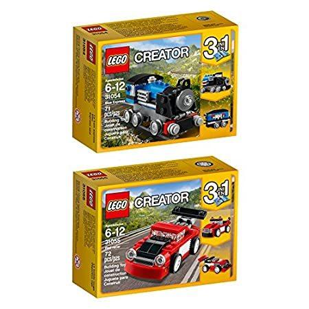 (Creator Bundle) - LEGO Creator Blue Express Red R...