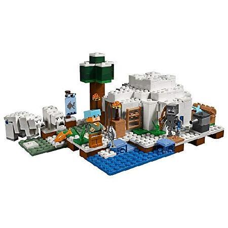 LEGO Minecraft The Polar Igloo 21142 Building Kit ...