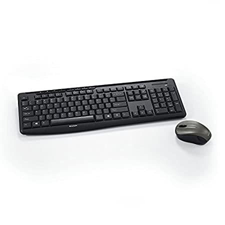 Black Wireless Keyboard Mouse
