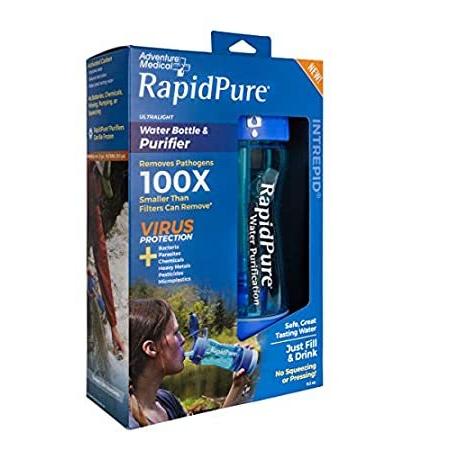 Rapidpure Intrepid ウォーターボトル パイオニア浄水器付き N/A