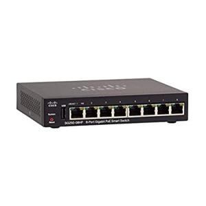 Cisco SG250-08HP Smart Switch | 8 Gigabit Ethernet (GbE) Ports | 45W PoE |｜pennylane2022