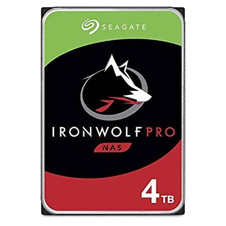 1〜24ベイNASシステム用Seagate 4 TB IronWolf Pro 3.5インチ内蔵ハー...