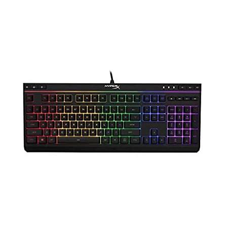 HyperX Alloy Core RGB - メンブレンゲーミングキーボード - RGB LED照...