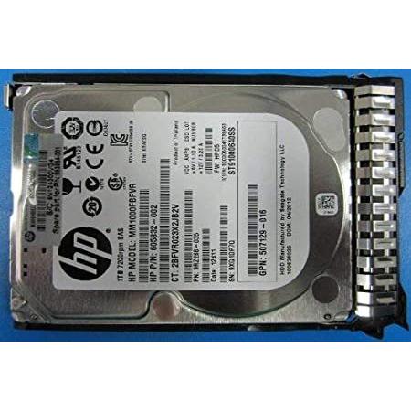HP 1TB 6G SAS 7.2K 2.5in整備済み、653954-001、653954-001...