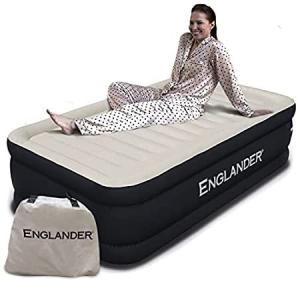 Englander First Ever Microfiber AIR Mattress Twin Size, Luxury Airbed with｜pennylane2022