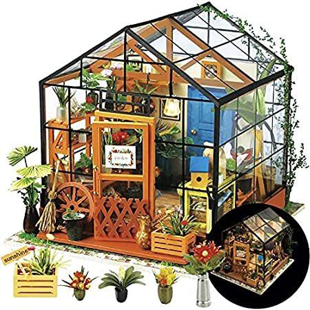 Rolife DIY ミニチュア ドールハウス クラフトキット 大人向け 小さな家を組み立てるモデル...