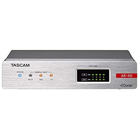 Tascam AE-4D AES/EBU Input/Output Dante Converter ...