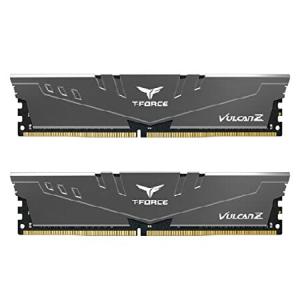 TEAMGROUP T-Force Vulcan Z DDR4 16GB Kit (2x8GB) 3200MHz (PC4-25600) CL16 Desktop Memory Module Ram (Gray) - TLZGD416G3200HC16CDC01｜pennylane2022