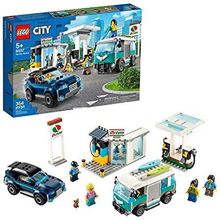 LEGO City Service Station 60257 Pretend Play Toy, ...