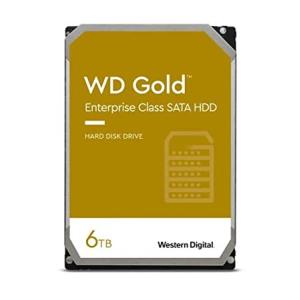 Western Digital HDD 6TB WD Gold エンタープライズ 3.5インチ 内蔵HDD WD6003FRYZ